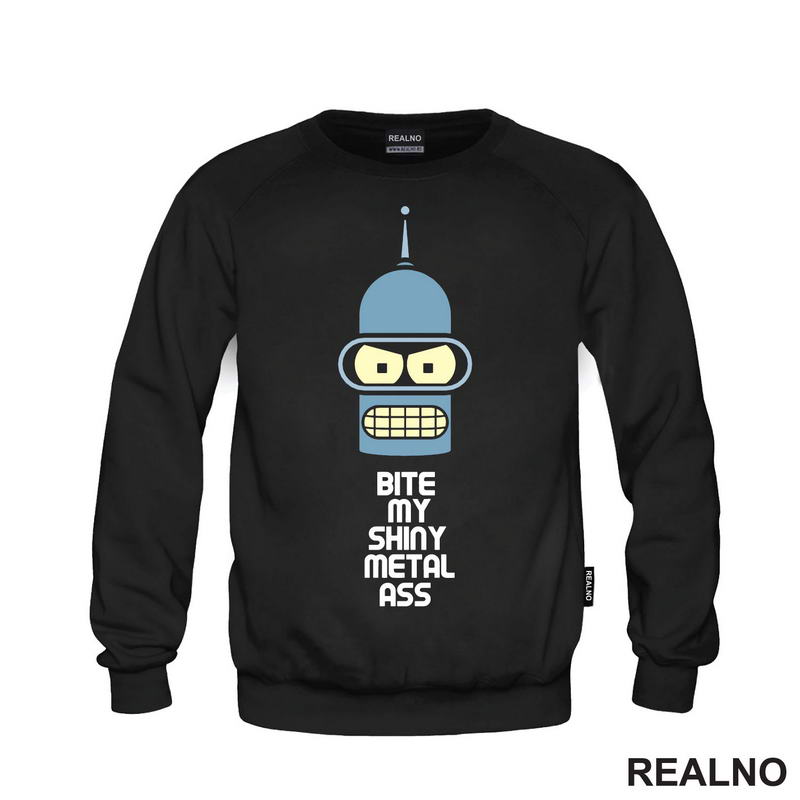 Bite My Shiny Metal Ass - Bender - Futurama - Majica