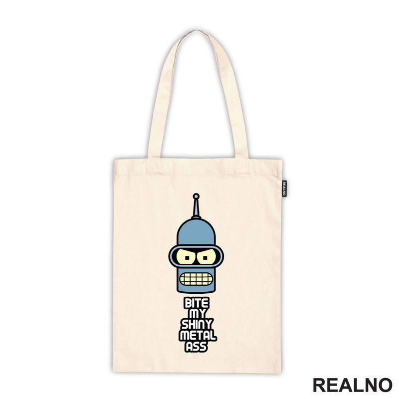Bite My Shiny Metal Ass - Bender - Futurama - Majica