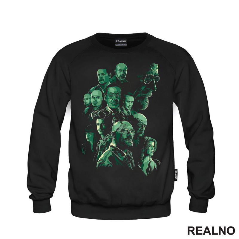 Green Portraits - Breaking Bad - Majica