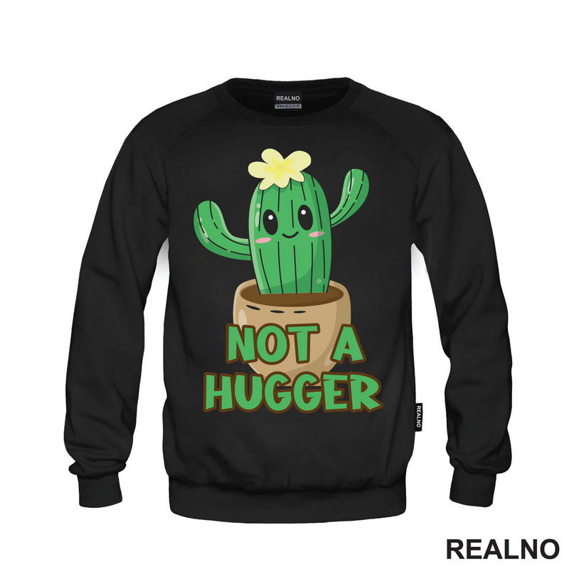 Not A Hugger - Humor - Majica