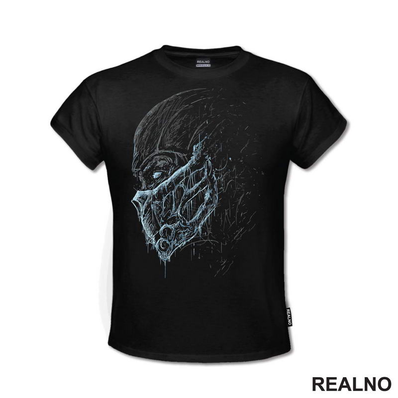 Sub Zero - Dots - Side - Mortal Kombat - Majica