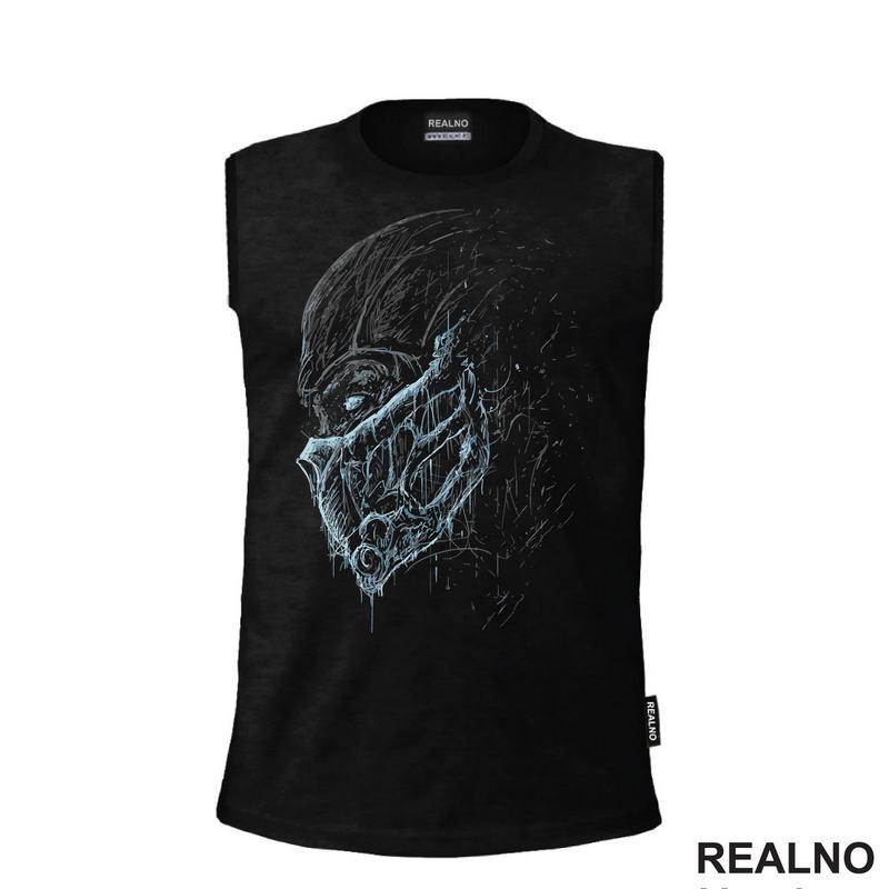 Sub Zero - Dots - Side - Mortal Kombat - Majica