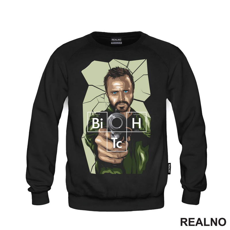 Bitch - Jesse Pinkman - Gun Point - Breaking Bad - Majica