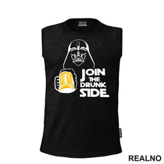 Join The Drunk Side - Darth Vader - Humor - Majica