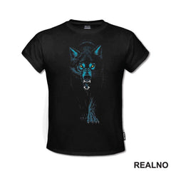 Plavi Vuk Šeta - Wolf - Životinje - Majica