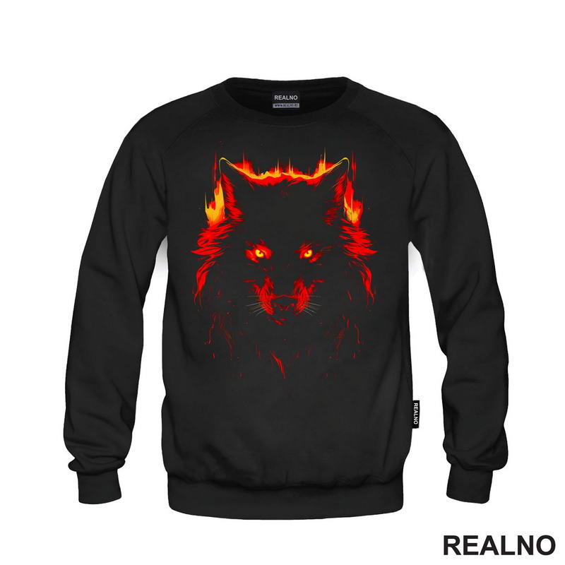 Crveni Vuk - Wolf - Životinje - Majica