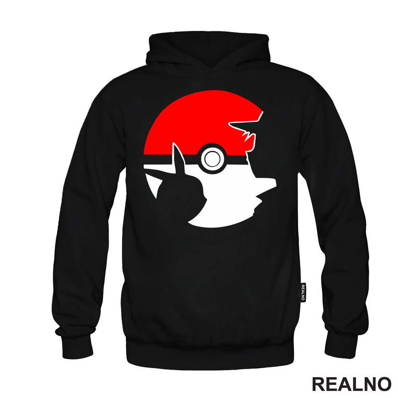 Pikachu, Ash And Pokeball - Pokemon - Majica