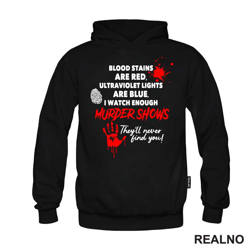 Blood Stains Are Red - Horror - Majica