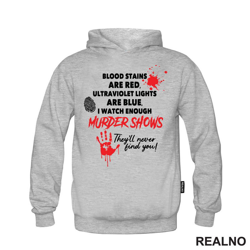 Blood Stains Are Red - Horror - Majica