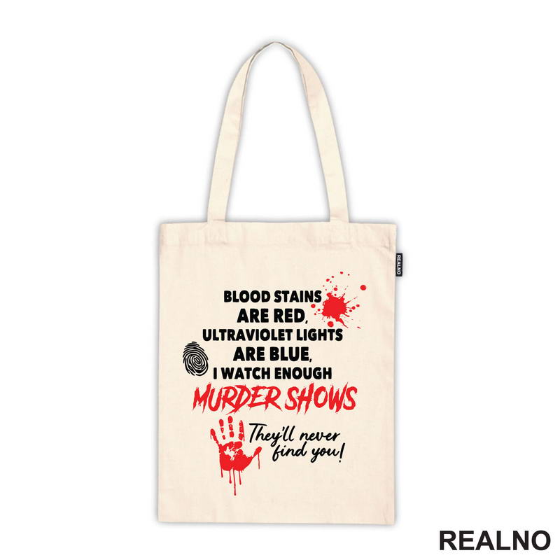 Blood Stains Are Red - Horror - Majica