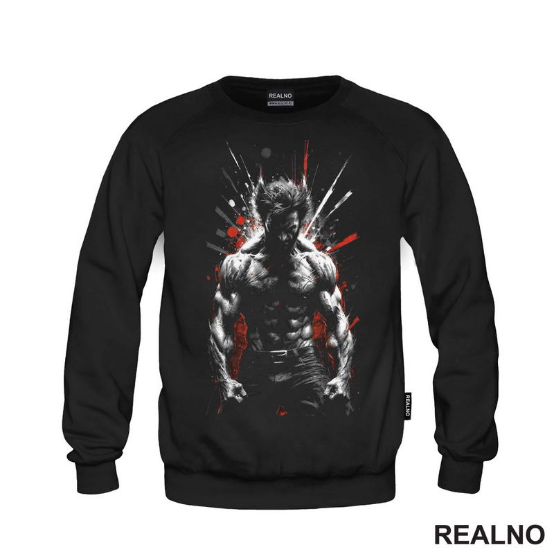 Grey Lines - Wolverine - Majica