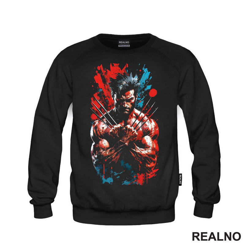 Dripping Colors - Wolverine - Majica