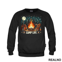 Camp Life - Uljani Crtež - Planinarenje - Kampovanje - Priroda - Nature - Majica