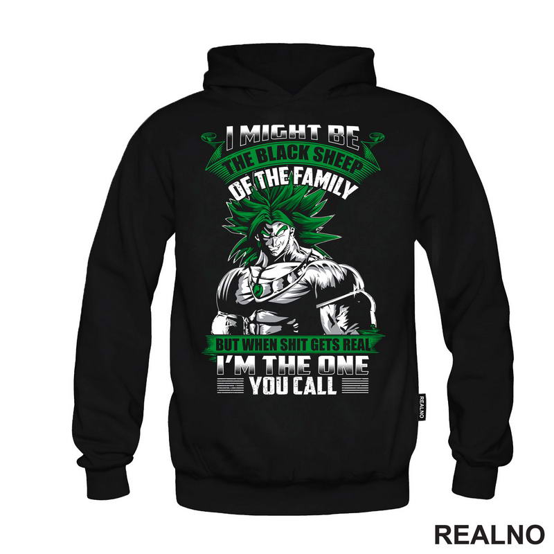 Black Sheep Of The Family - Broly - Goku - Dragon Ball - Majica