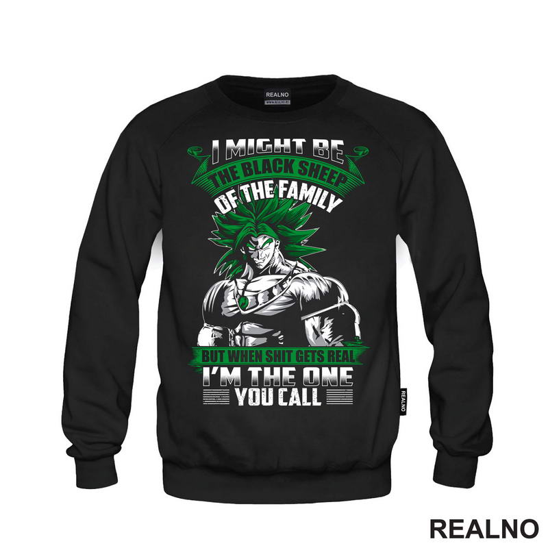 Black Sheep Of The Family - Broly - Goku - Dragon Ball - Majica