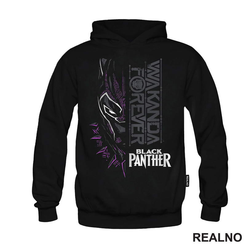 Wakanda Forever - Purple - Black Panther - Majica