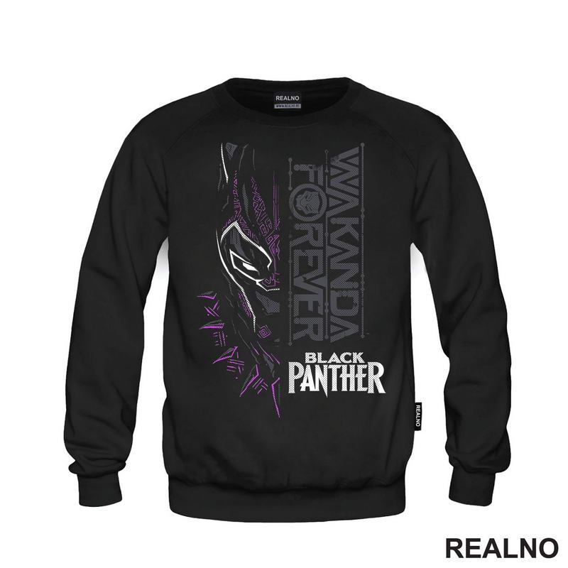 Wakanda Forever - Purple - Black Panther - Majica