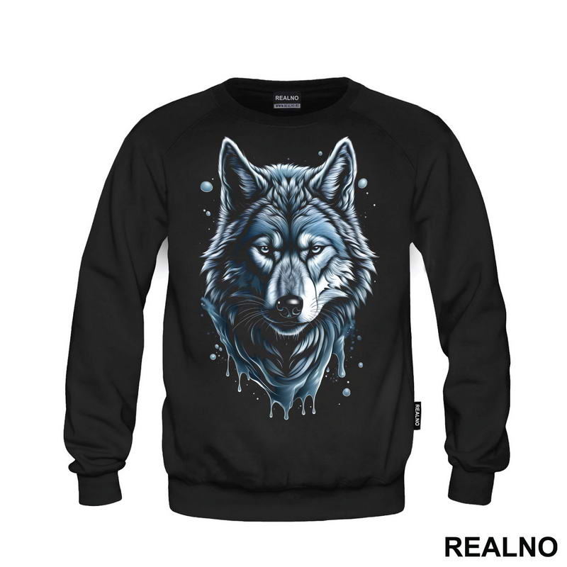 Plavi Balončići Oko Vuka - Wolf - Životinje - Majica