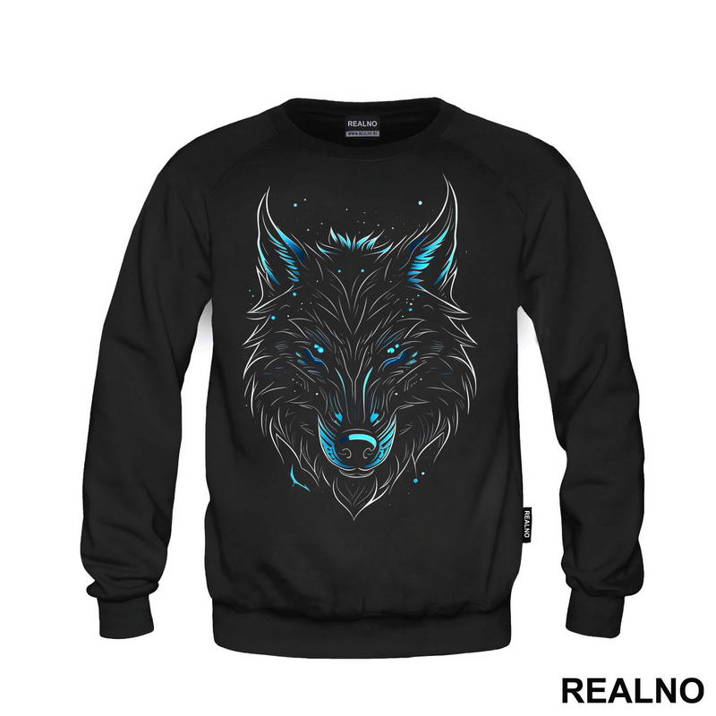 Plave Tačkice - Vuk - Wolf - Životinje - Majica