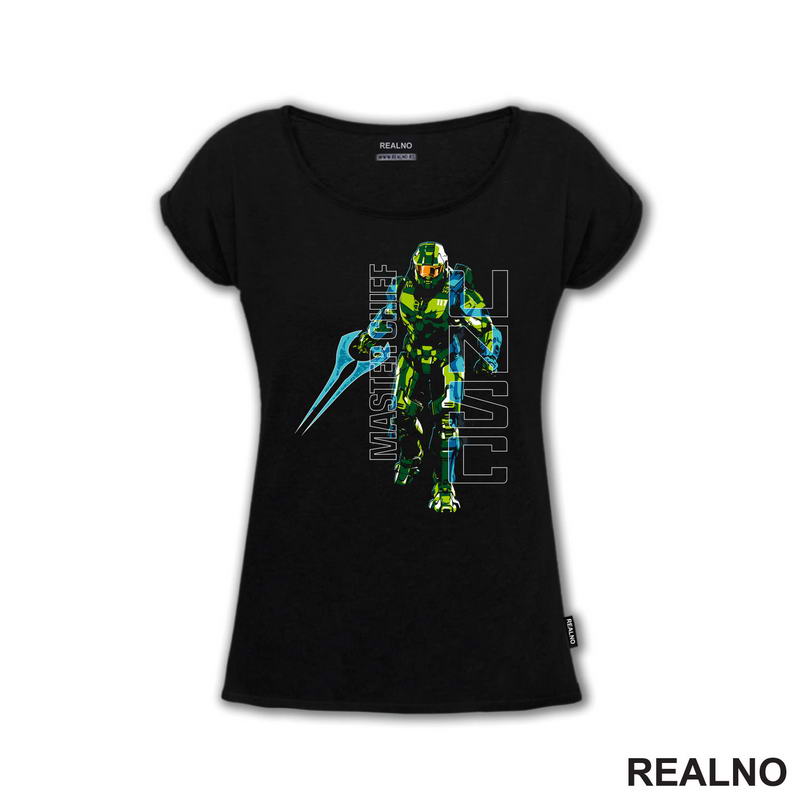 Master Chief - 117 John - Energy Sword - Halo - Games - Serija - Majica