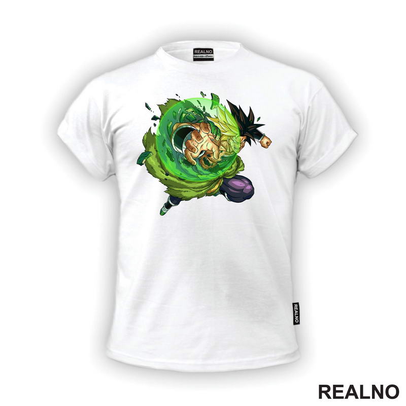 Broly - Attack - Goku - Dragon Ball - Majica