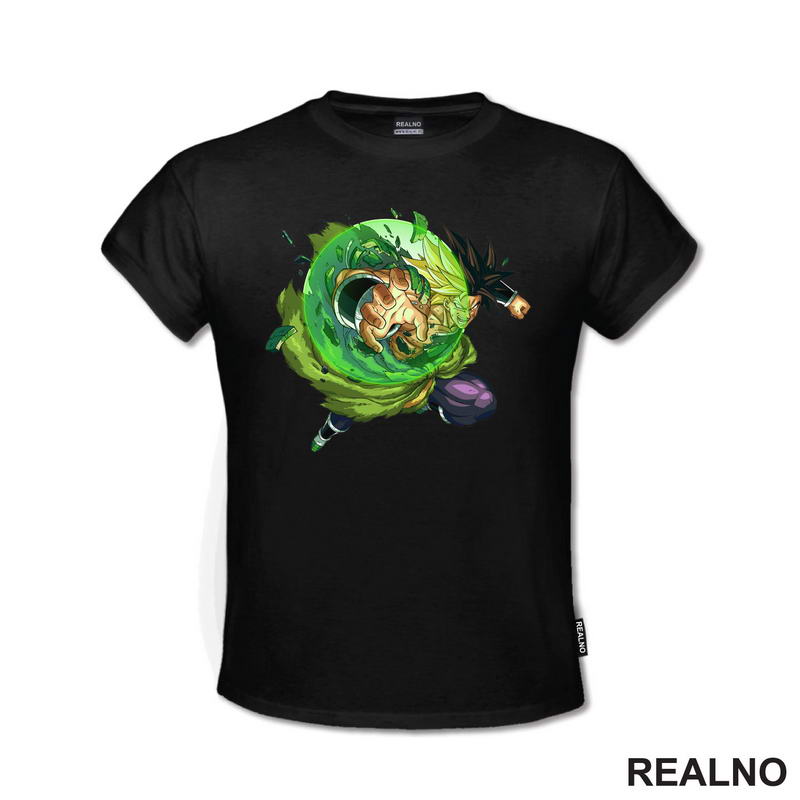 Broly - Attack - Goku - Dragon Ball - Majica