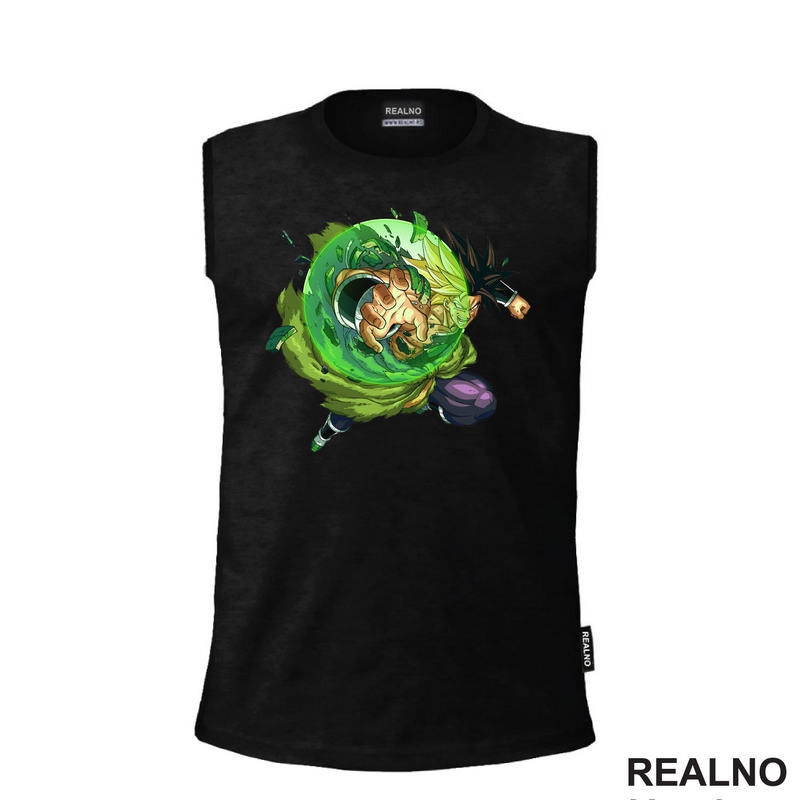 Broly - Attack - Goku - Dragon Ball - Majica