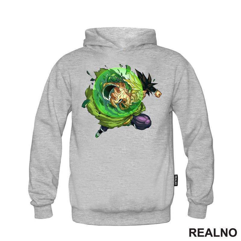 Broly - Attack - Goku - Dragon Ball - Majica