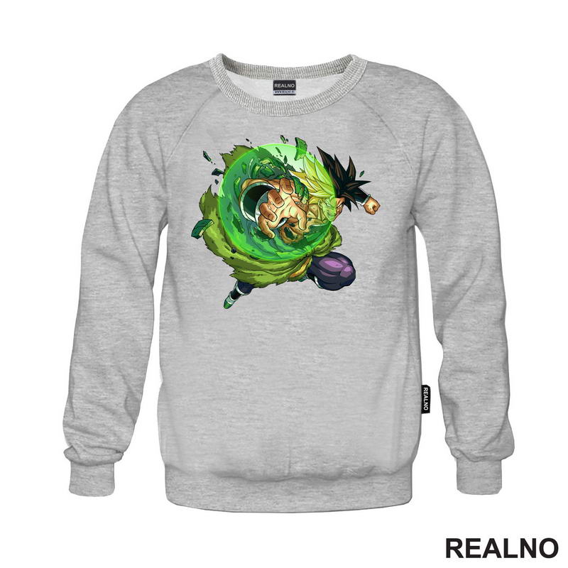 Broly - Attack - Goku - Dragon Ball - Majica