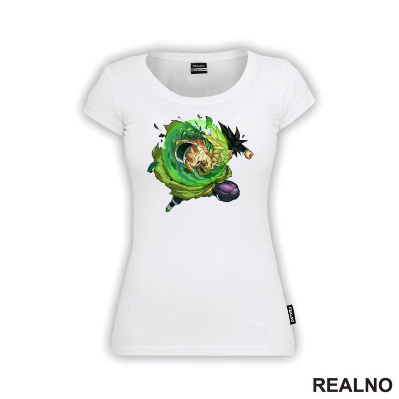 Broly - Attack - Goku - Dragon Ball - Majica