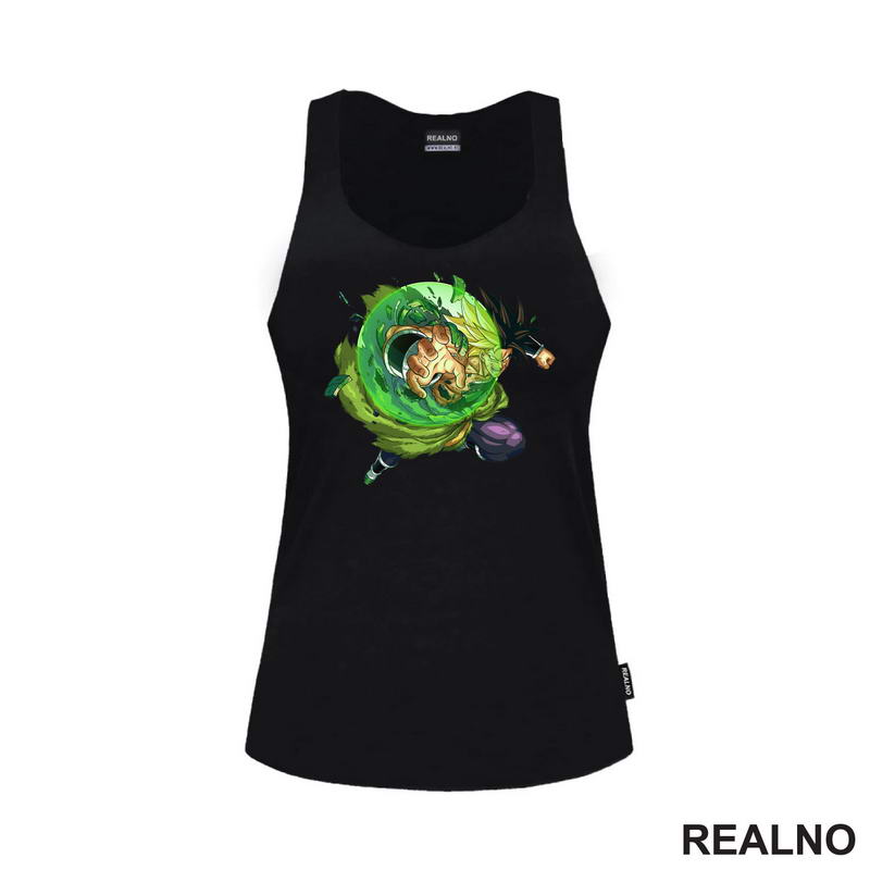Broly - Attack - Goku - Dragon Ball - Majica