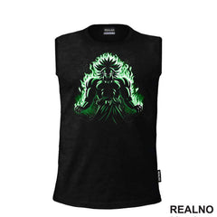 Green Aura - Broly - Goku - Dragon Ball - Majica