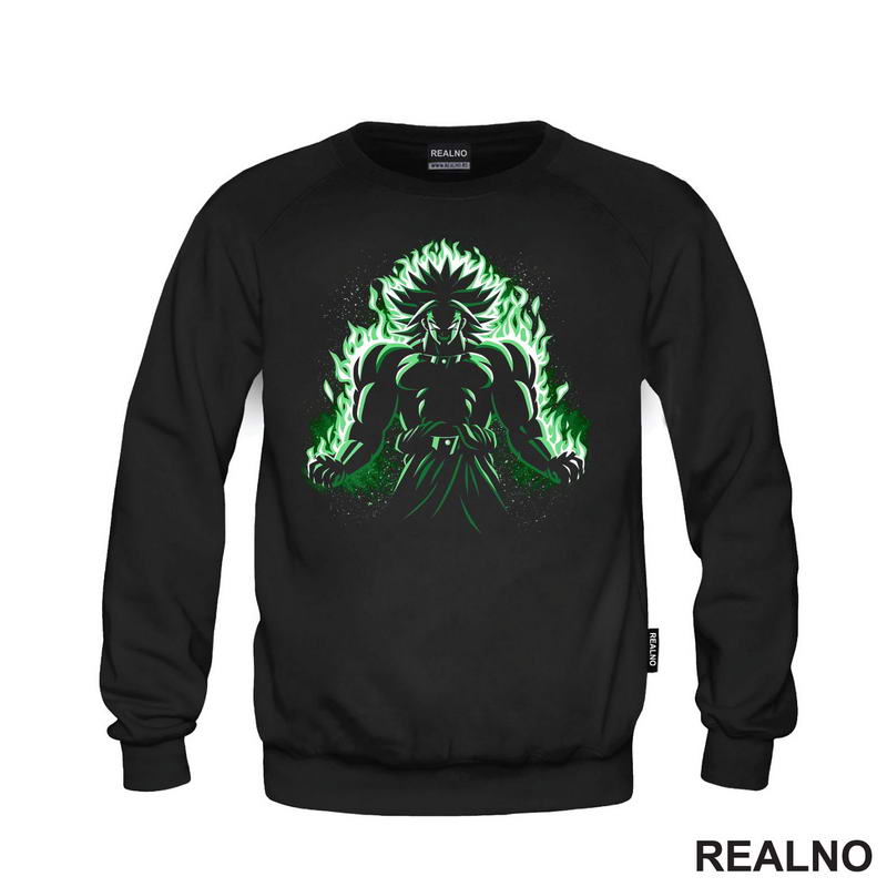 Green Aura - Broly - Goku - Dragon Ball - Majica