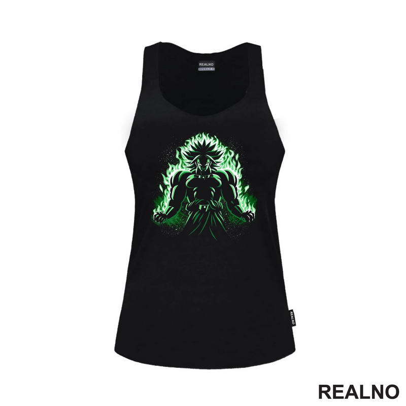 Green Aura - Broly - Goku - Dragon Ball - Majica