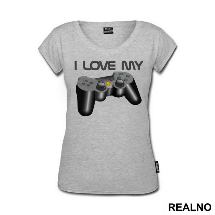 I Love My Play Station - Geek - Majica