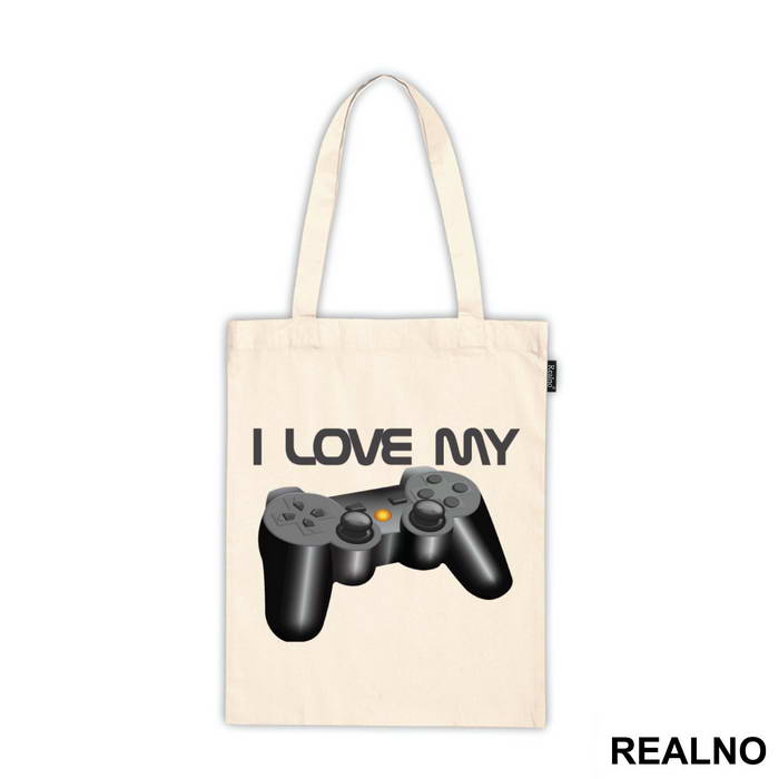 I Love My Play Station - Geek - Majica