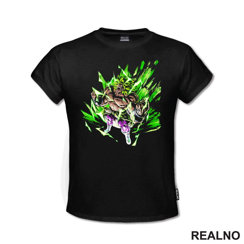 Scream - Broly - Goku - Dragon Ball