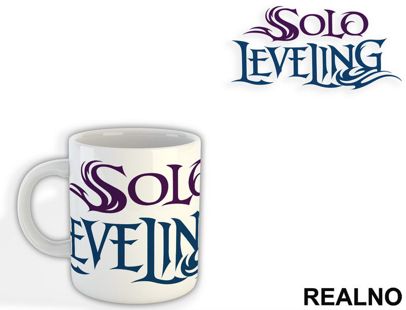 Logo - Solo Leveling - Šolja