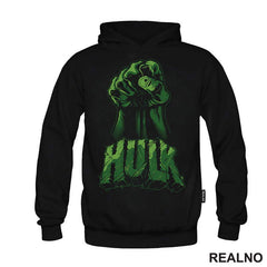 Fist And Logo - Lines - Hulk