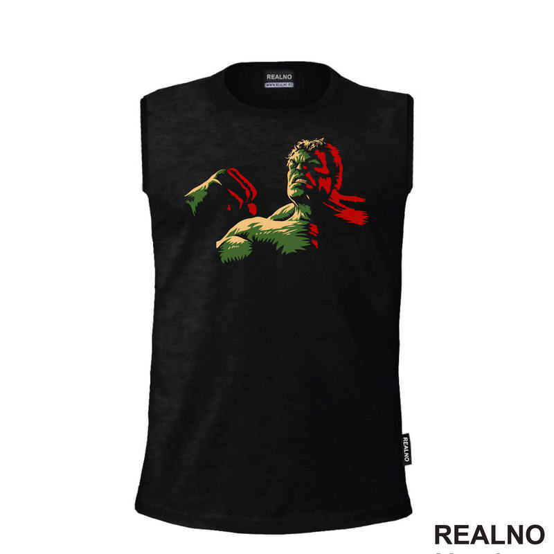 Angry Fist - Lines - Hulk