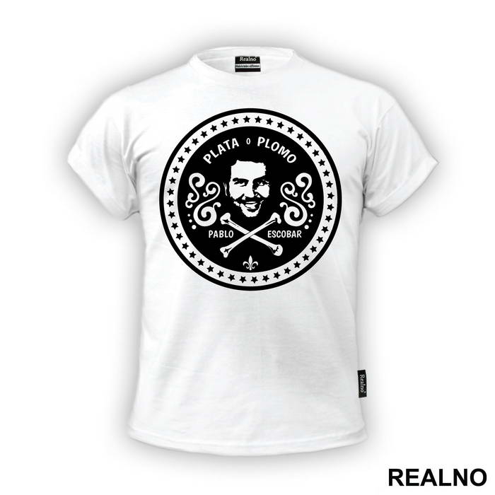 Plata O Plamo Pablo Escobar In A Circle - Narcos