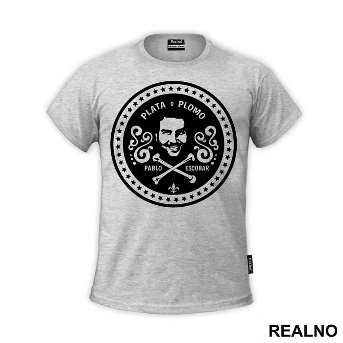 Plata O Plamo Pablo Escobar In A Circle - Narcos