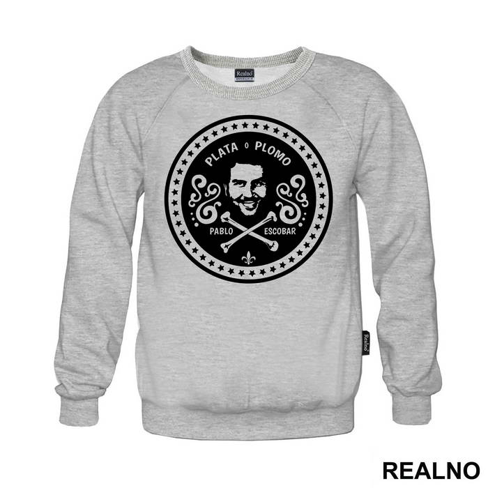 Plata O Plamo Pablo Escobar In A Circle - Narcos
