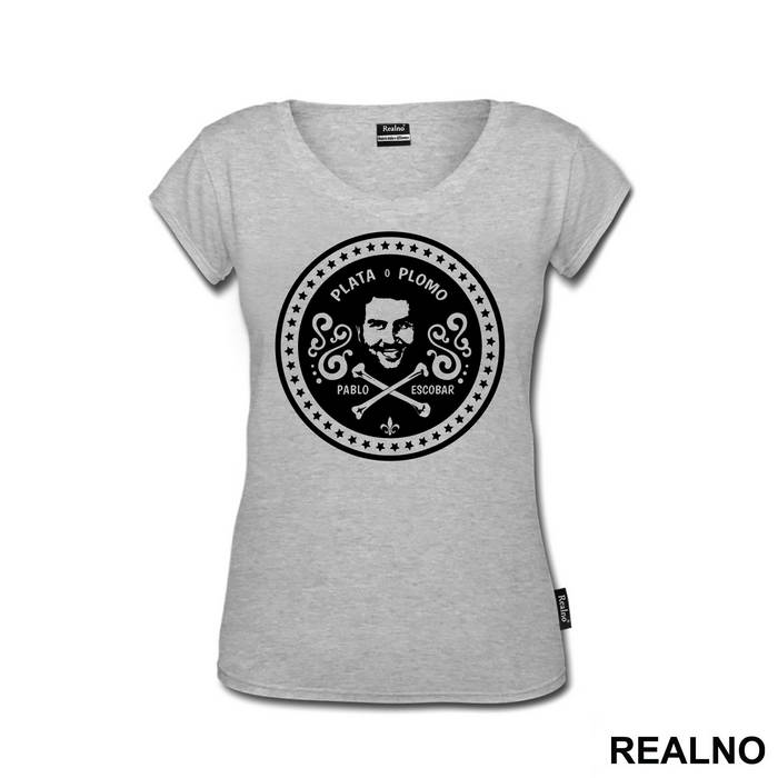 Plata O Plamo Pablo Escobar In A Circle - Narcos