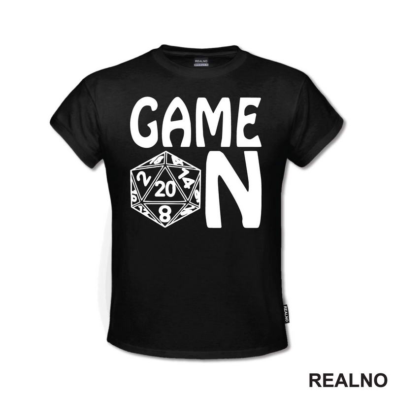 Game On - Dice - D&D - Dungeons And Dragons