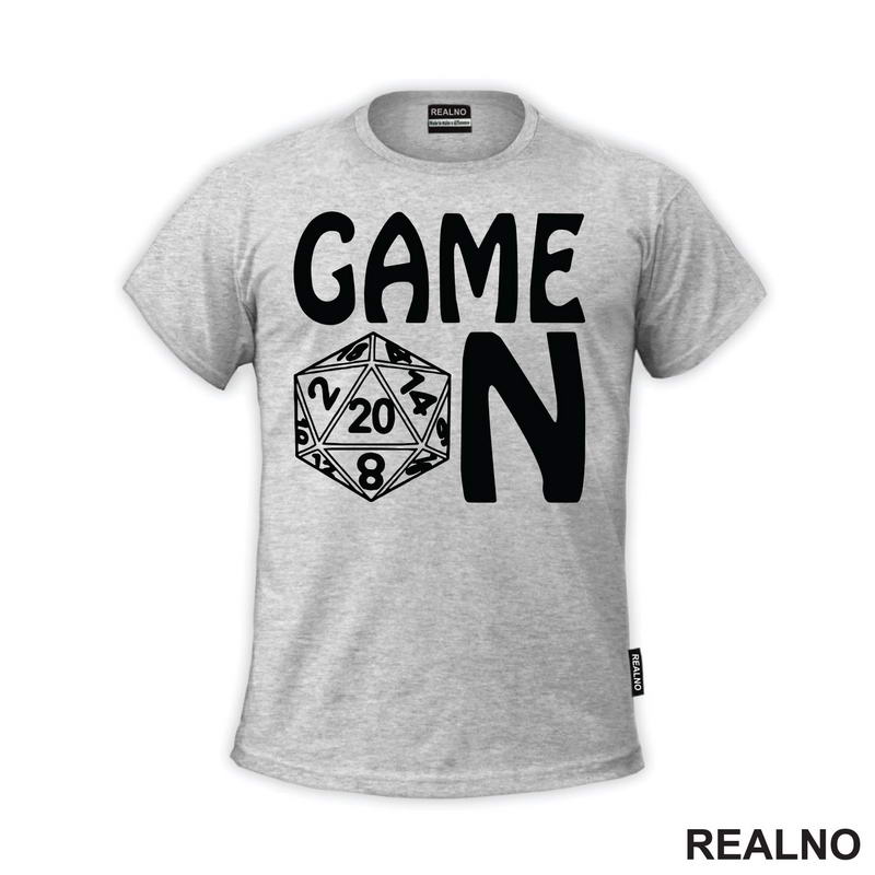 Game On - Dice - D&D - Dungeons And Dragons