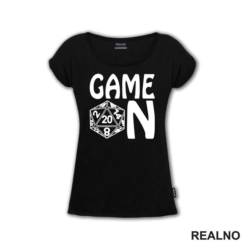 Game On - Dice - D&D - Dungeons And Dragons