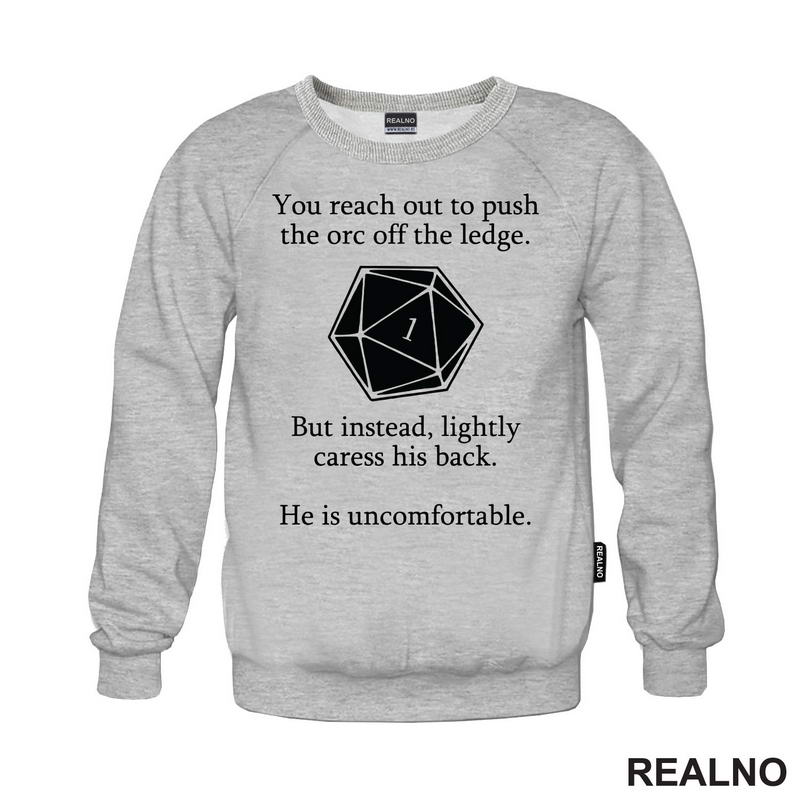 Uncomfortable Orc - D&D - Dungeons And Dragons