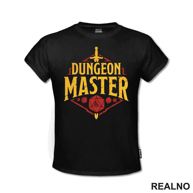Dungeon Master - Golden - D&D - Dungeons And Dragons