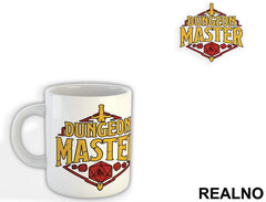 Dungeon Master - Golden - D&D - Dungeons And Dragons - Šolja